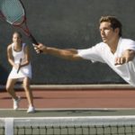 A Doubles Game of Tennis